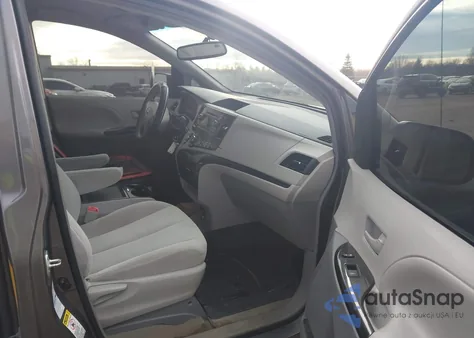 2014 Toyota Sienna Le 7 Passenger из США, поврежденный, VIN 5TDJK3DC9ES093559